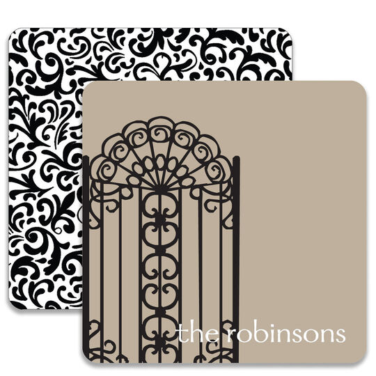 Welcome Gate Coaster Set